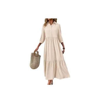 Loose Casual Long Sleeved Dress