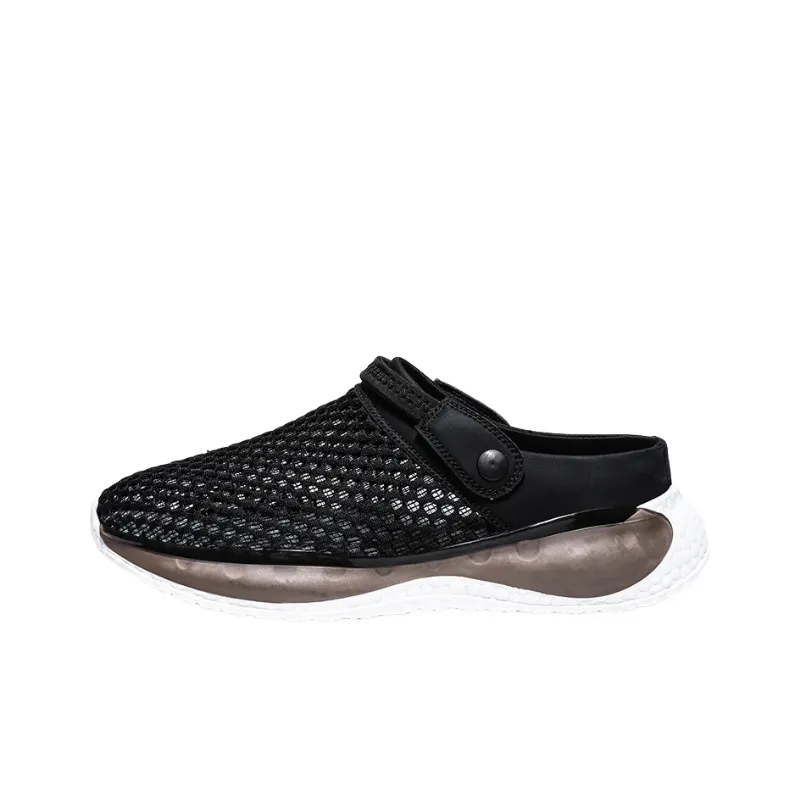Sporty Hollow Out Slippers-0