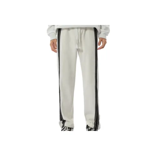 Loose Sports Wide-leg Side Striped Straight Pants