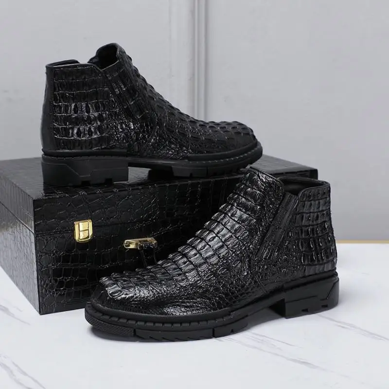 Elegant Plain Ankle Boots-2
