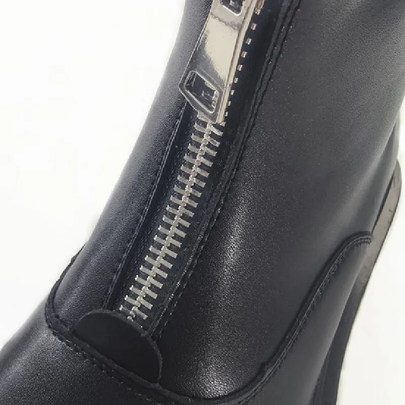 Zipper Retro Martin Boot-3