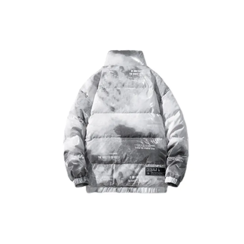 Casual Warm White Duck Down Jacket-1