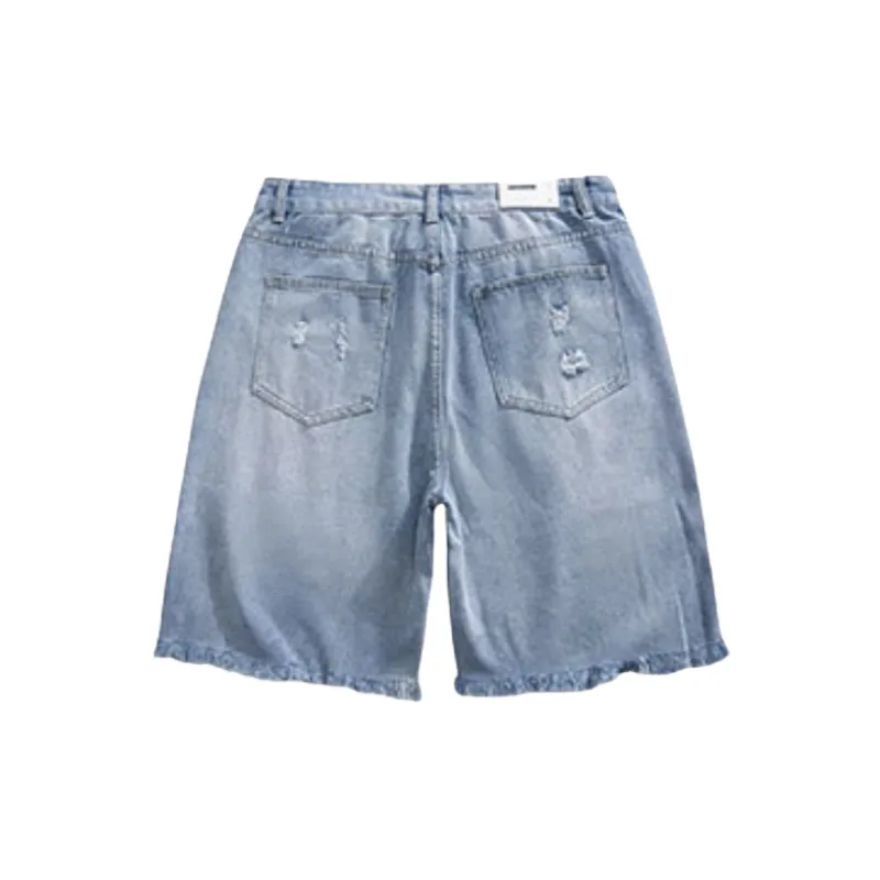 Street Fashion Denim Shorts-7