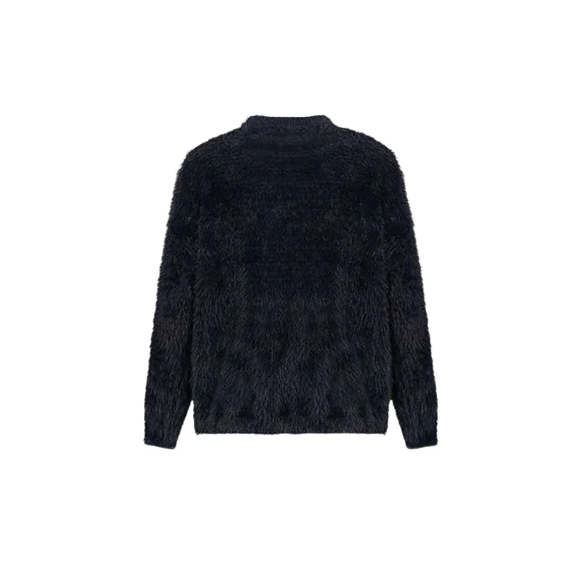 Casual Loose Blended Synthetic Fabrics Sweater-3