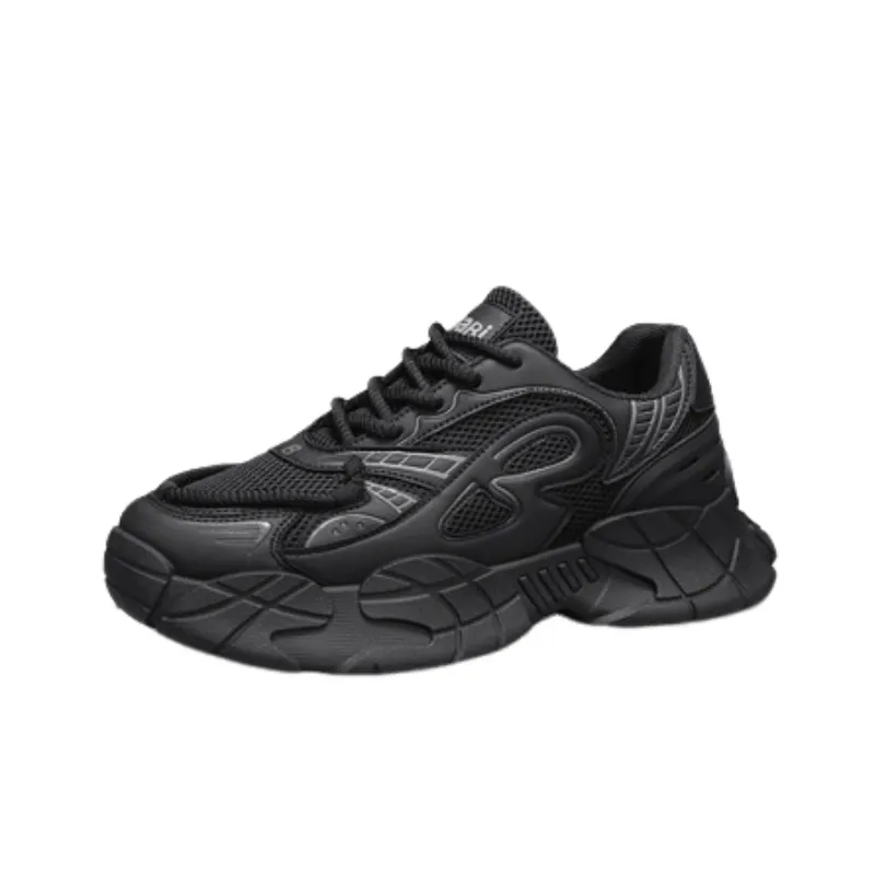 Casual Breathable Chunky Sneakers-2