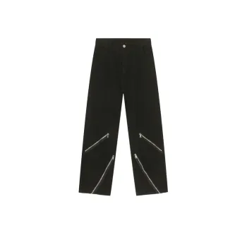 New Zipper Decoration Jeans