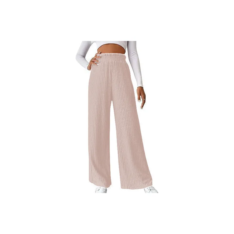 Casual Loose Polyester Sports Pants Women-2