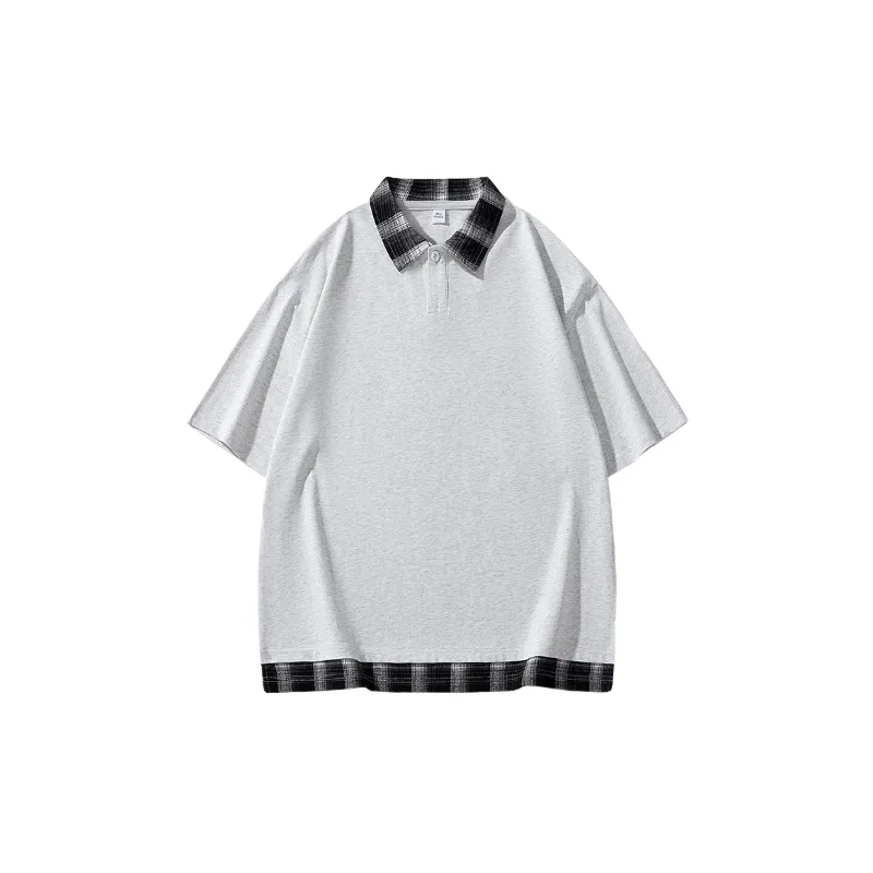 Casual Loose Polyester T Shirt-10