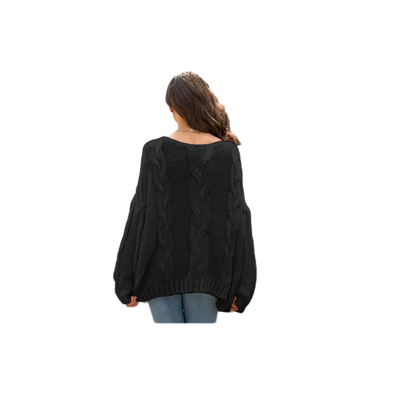 Street Loose Sweater-7