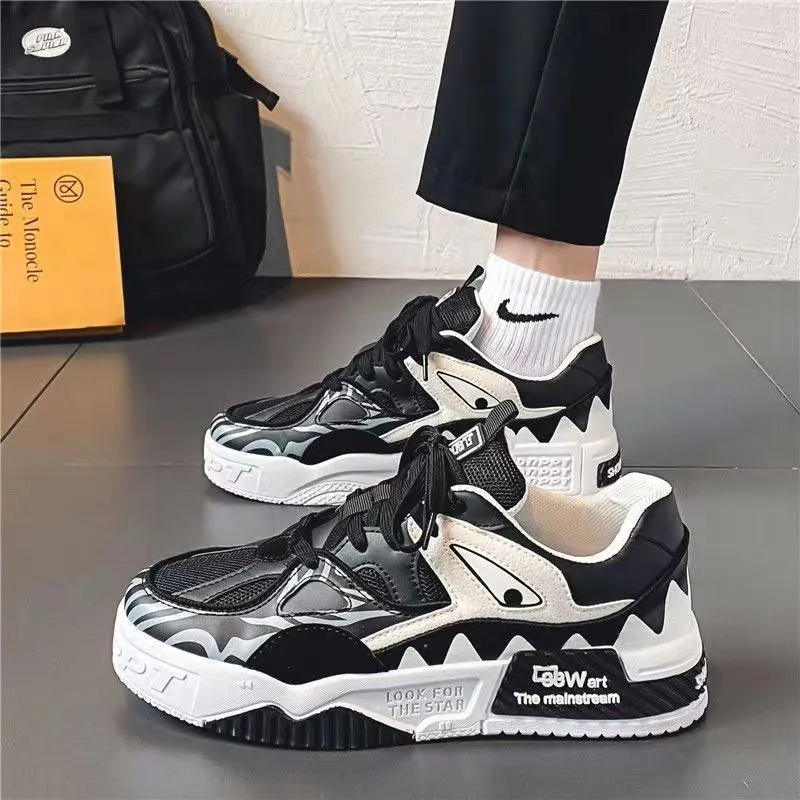 Sporty Casual Stylish Skateboarding Shoes-2