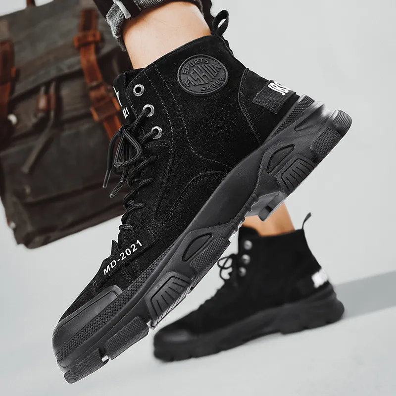Fashionable Simple Outdoor Boots-1