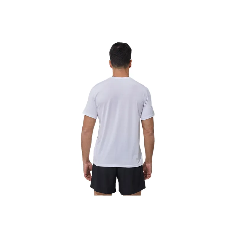Casual Plain Blended Synthetic Fabrics T Shirt-3