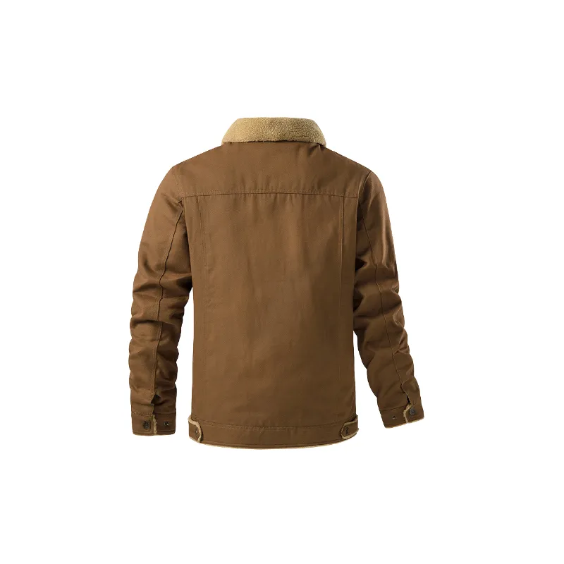 Casual Warming Quilted Jacket-6