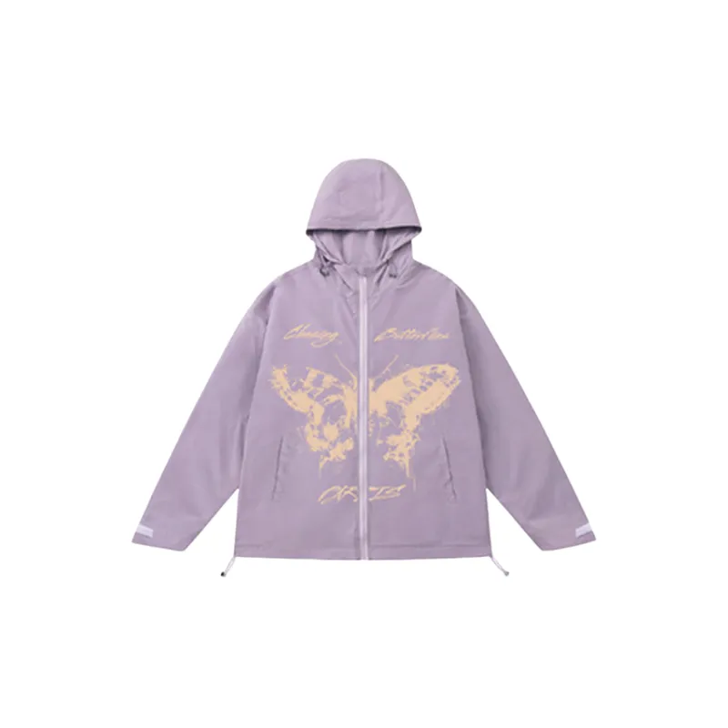 Niche Butterfly Alphabet Design Neutral Jacket-8