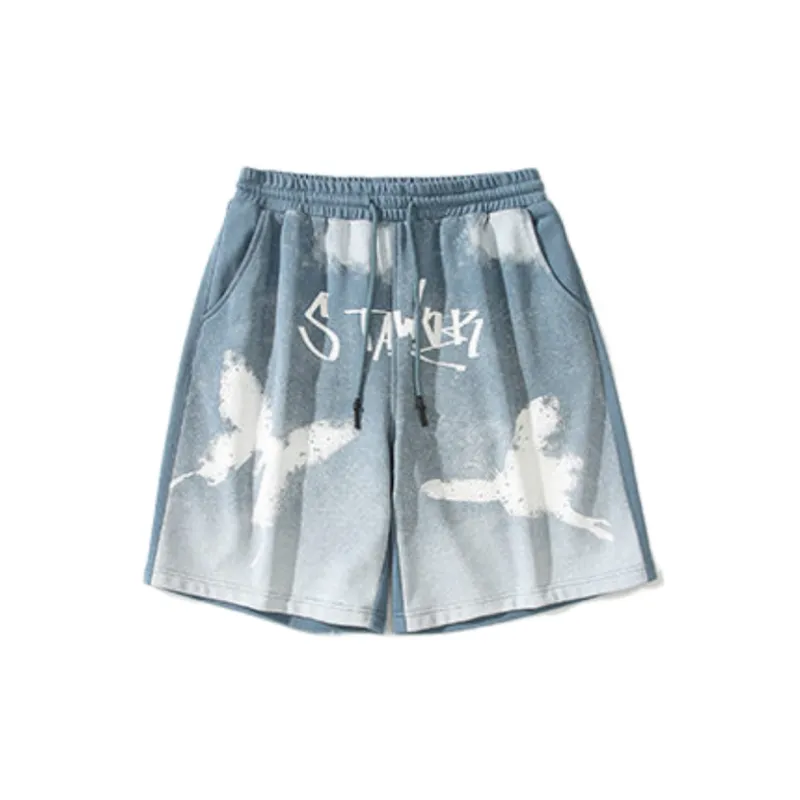 Lace up Casual Shadowless Butterfly Shorts-8