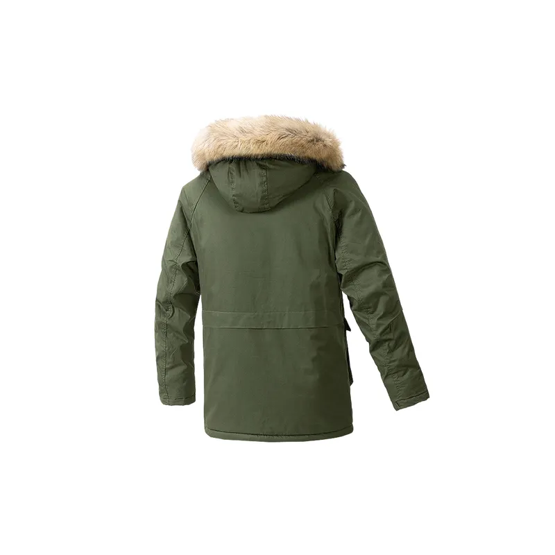 Washed Loose Cotton Quilted Jacket Unisex-9