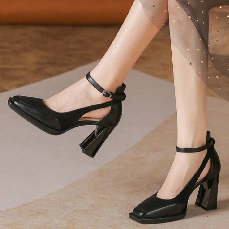 Elegant Waterproof High Heels-5