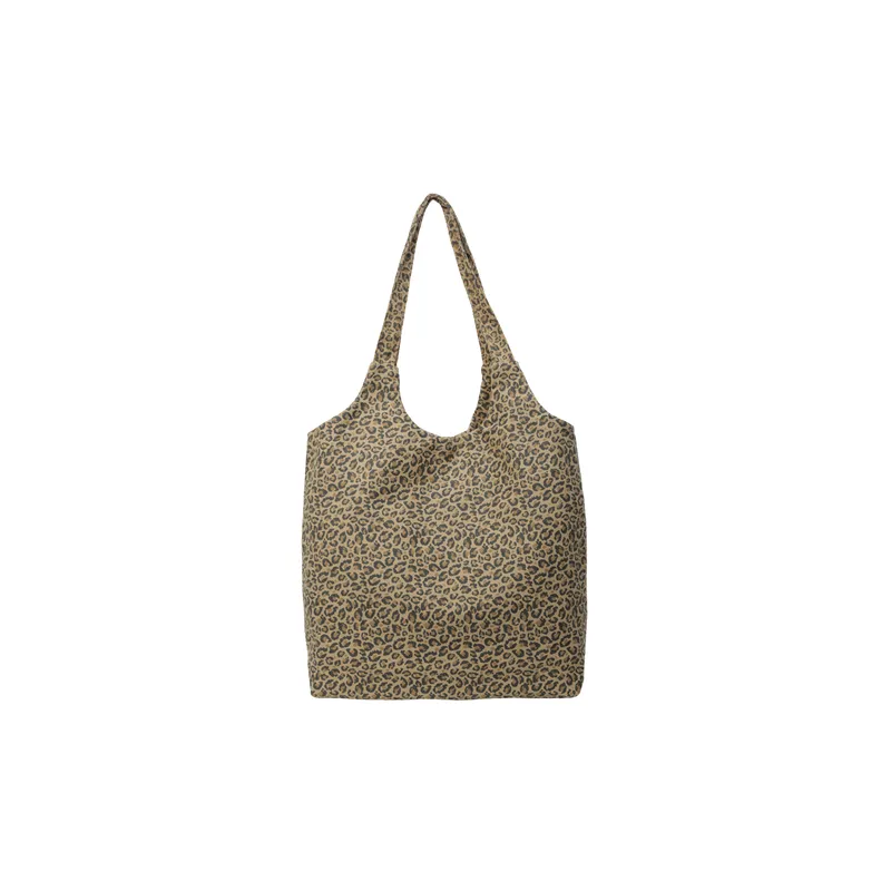 Leopard Print Simple Shoulder Bag-3