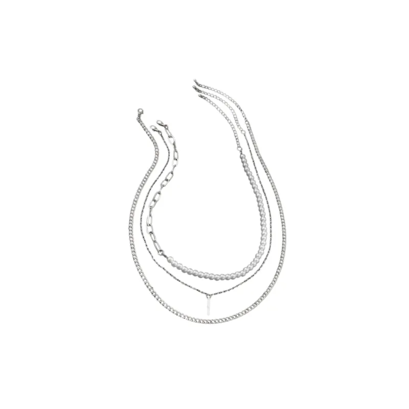 Versatile Pearl Clavicle Chain Necklace