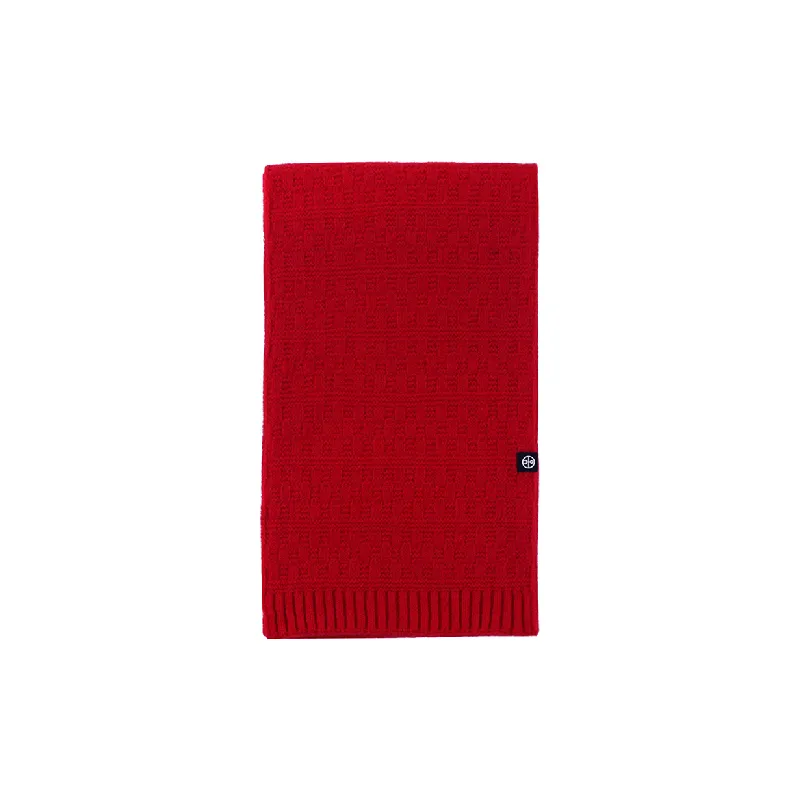 Casual Plaid Knit Scarf-5