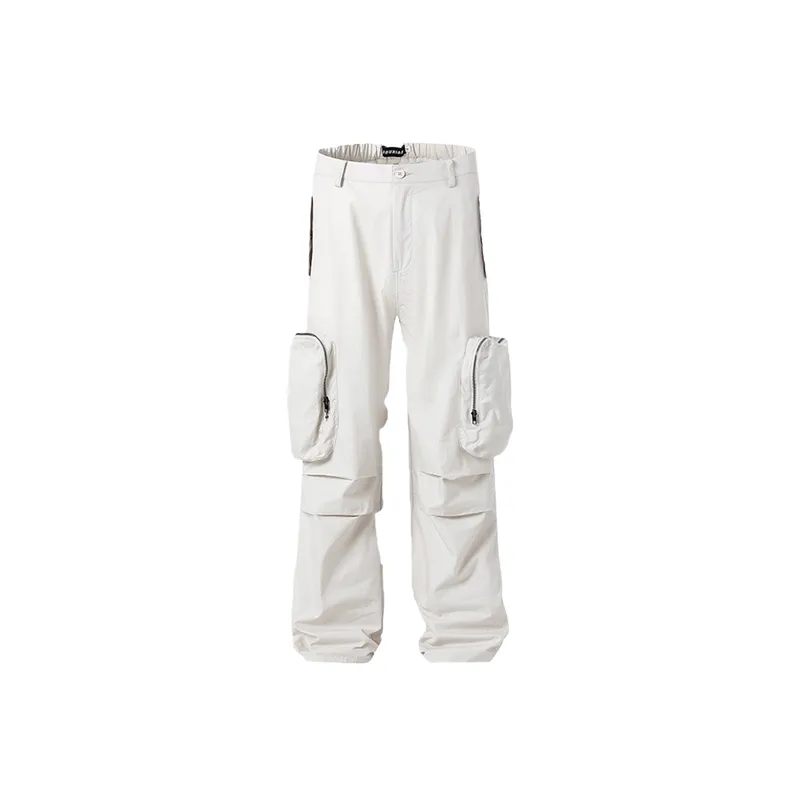 Retro Couple Solid Pants-0