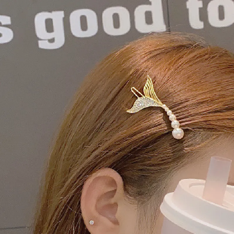 Romantic Pearls Hair Clip-1