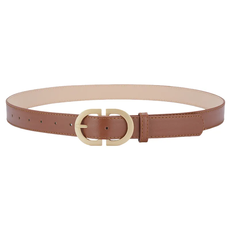 Basics Simple Leather Belt-4