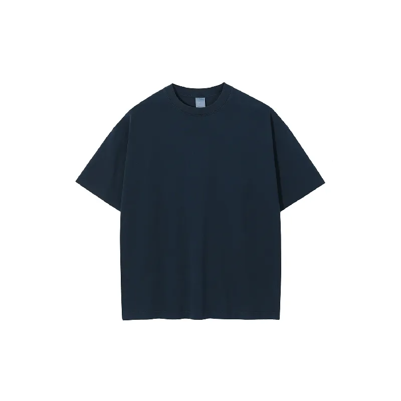 Washed Distress Cotton T Shirt-6
