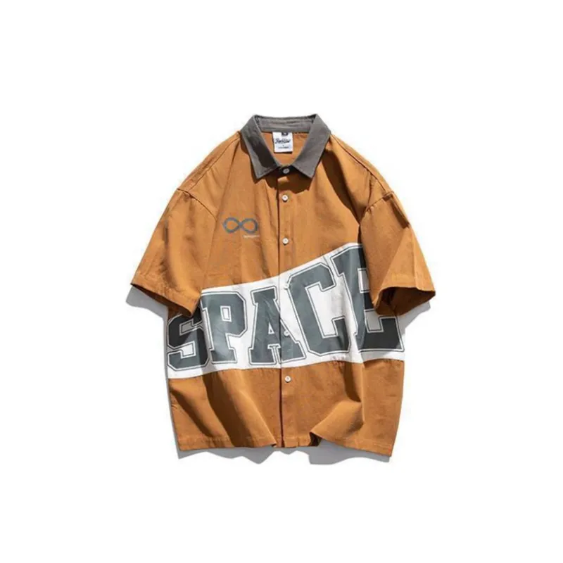 Hip Hop Trendy Half Sleeved Shirt-0