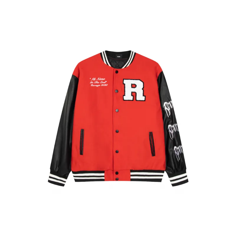 Casual Embroidery Baseball Jersey