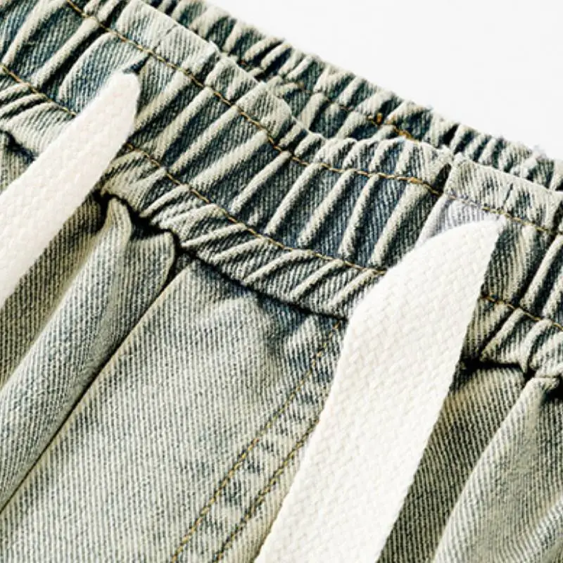 Simple Loose Jeans-4