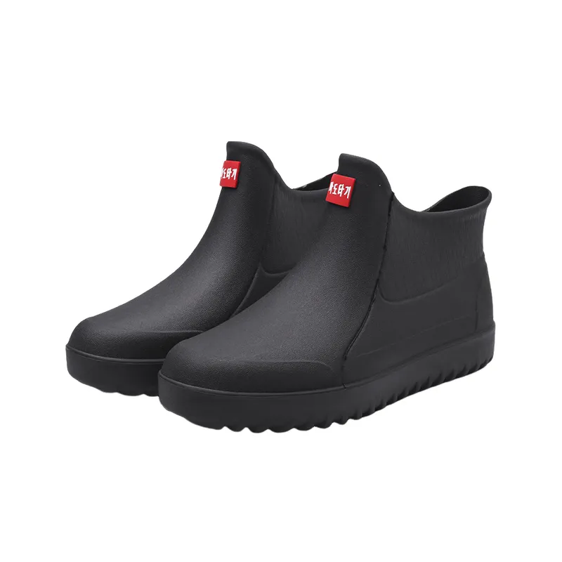 Casual Simple Rain Boots-5