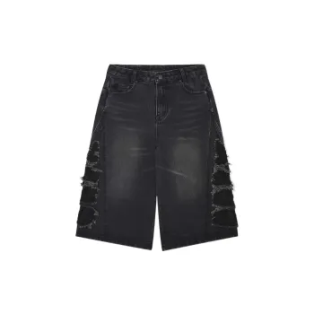 Retro Loose Baggy Denim Shorts