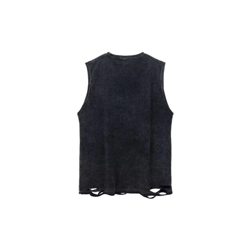 Trendy Hip Hop High Street Vest-1
