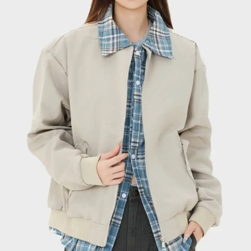 Basics Plaid Jacket-2