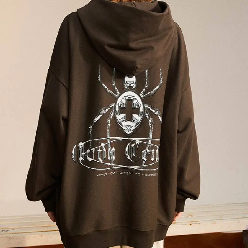 Fashionable Spider Sweatshirt-3