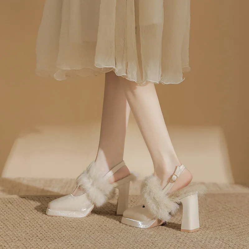 Fashionable Luminous High Heels-2