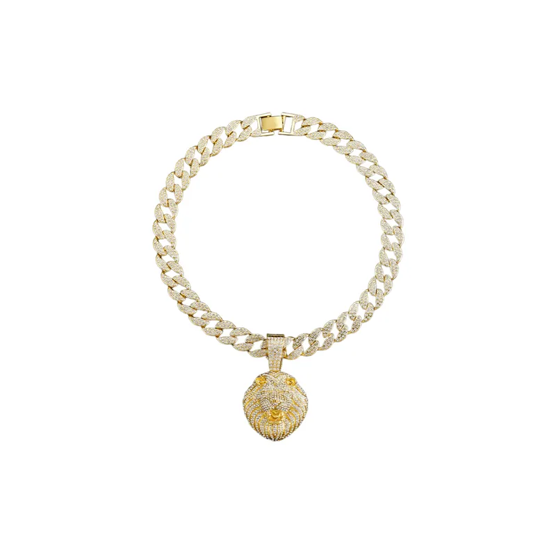 Trendy Alloy Pendant Necklace-3