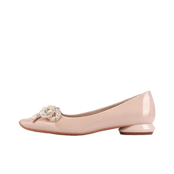 Rhinestone Bow Women'S Casual Shoes