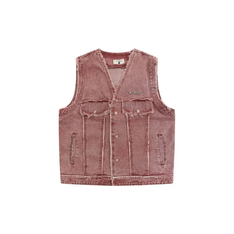 Casual Trendy Denim Vest-2
