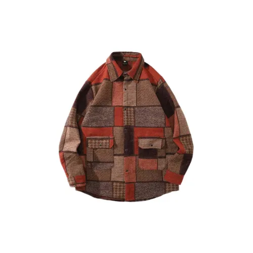 Vintage Wear Cupwear Long sleeved Couple Loose Thickened Woolen Jacket