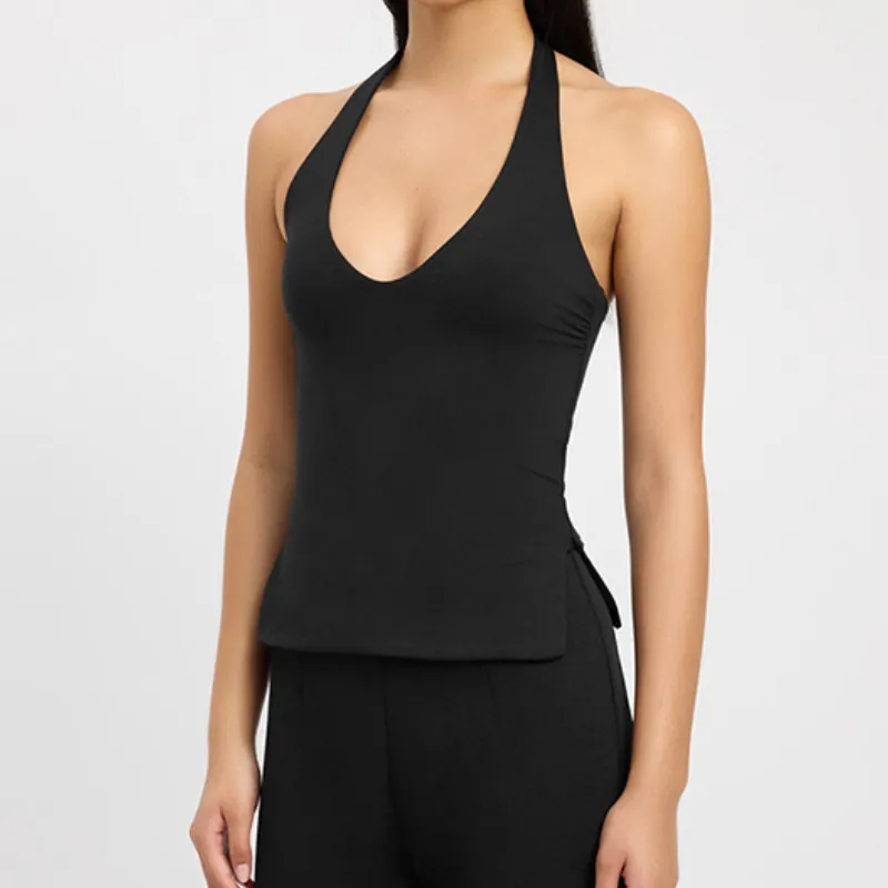 Plain Fashionable Vest Women-3
