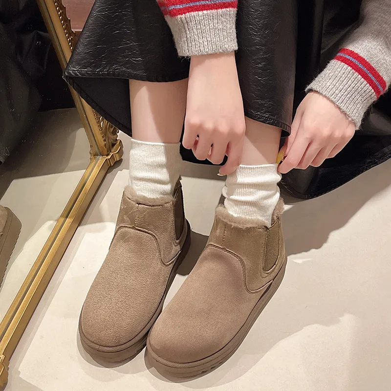 Fashion Simple Snow Boots-1