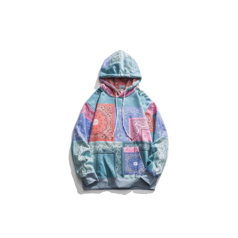 Cashew Flower Leisure Hoodie swag OOTD-0