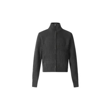 Retro Plain Cotton Blended Fabric Sweater