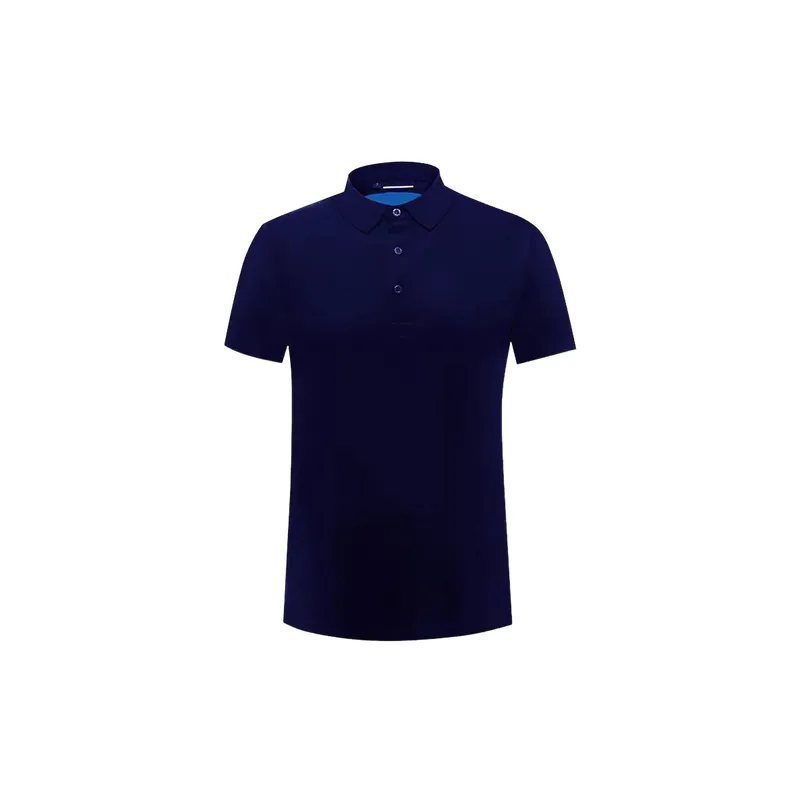 Casual Plain Blended Synthetic Fabrics Polo-0