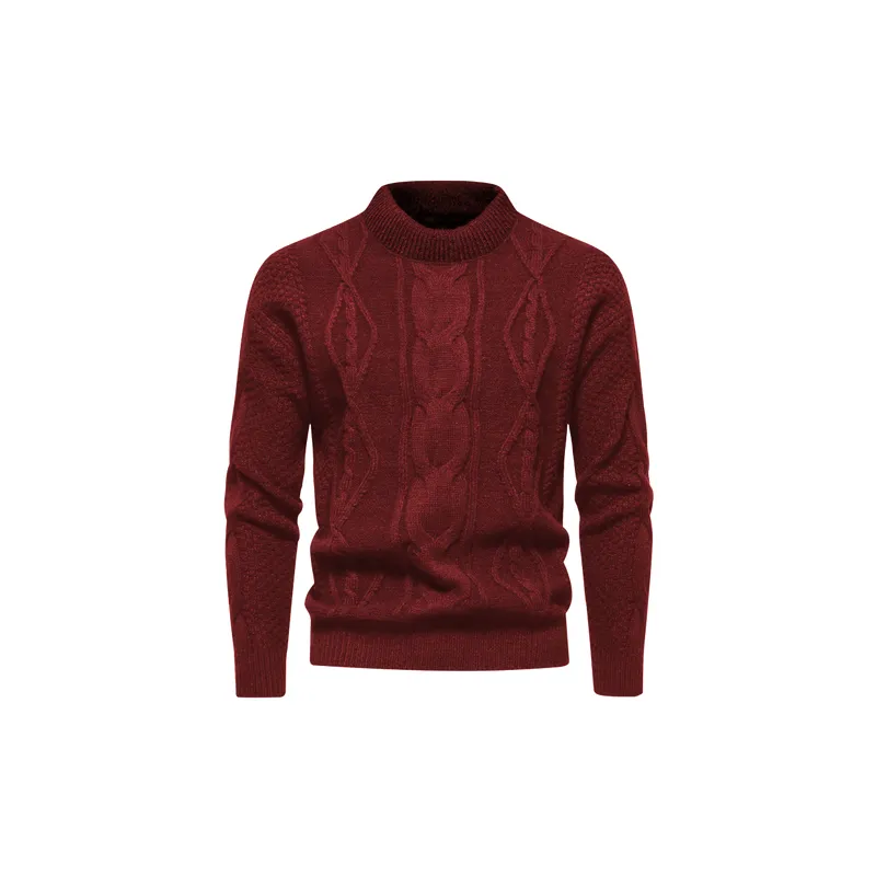 Plain Casual Sweater-0