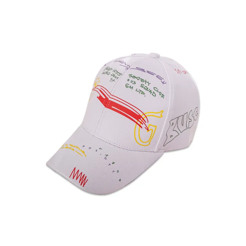 Fashionable Simple Peaked Cap-0