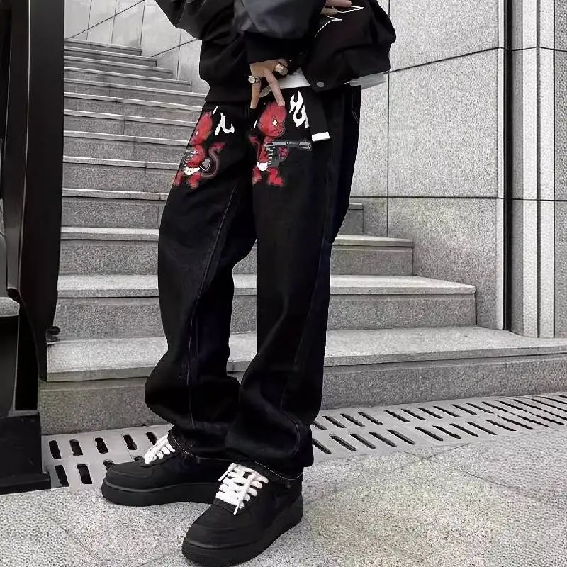 Street Cartoon Jeans-2