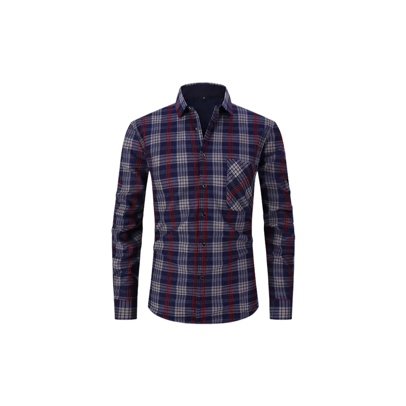 Casual Warming Polyester Shirt-4